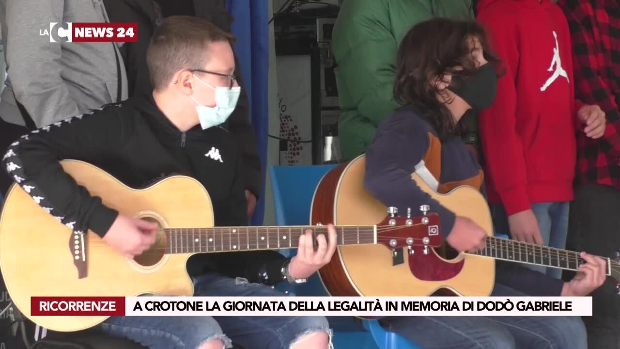 A Crotone la giornata della legalità in memoria di Dodò Gabriele