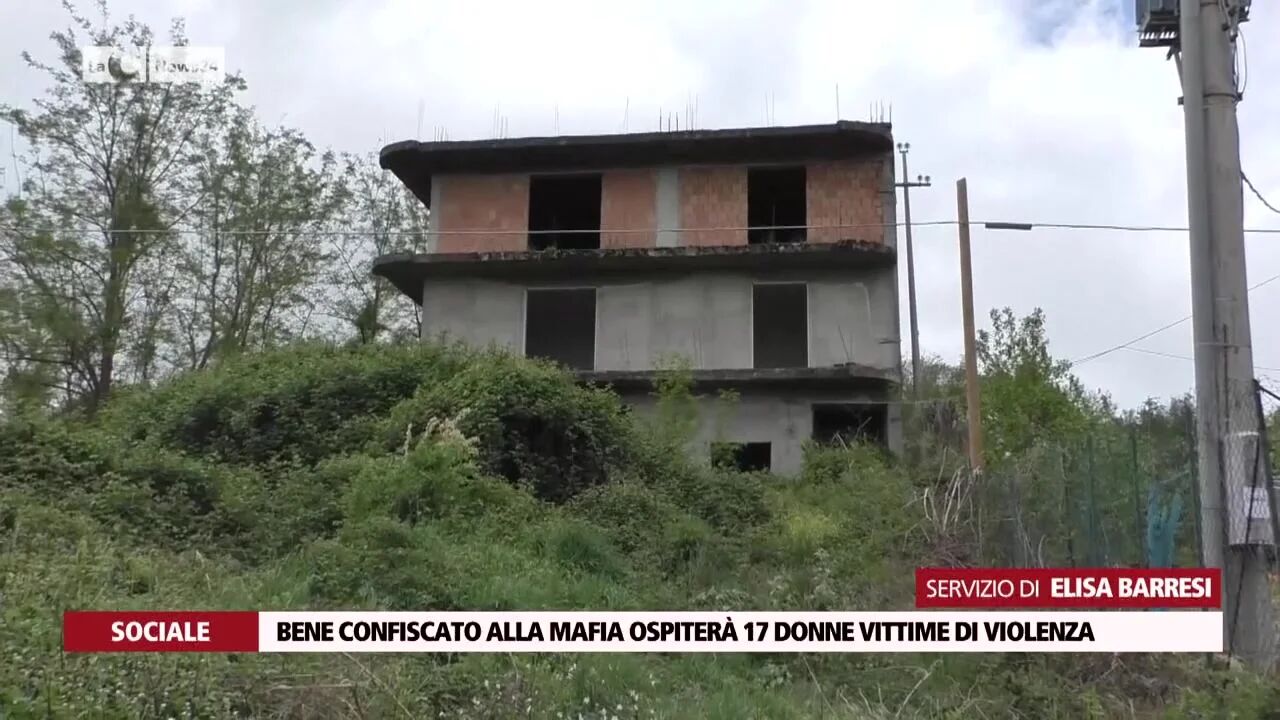 Bene confiscato alla mafia ospiterà 17 donne vittime di violenza