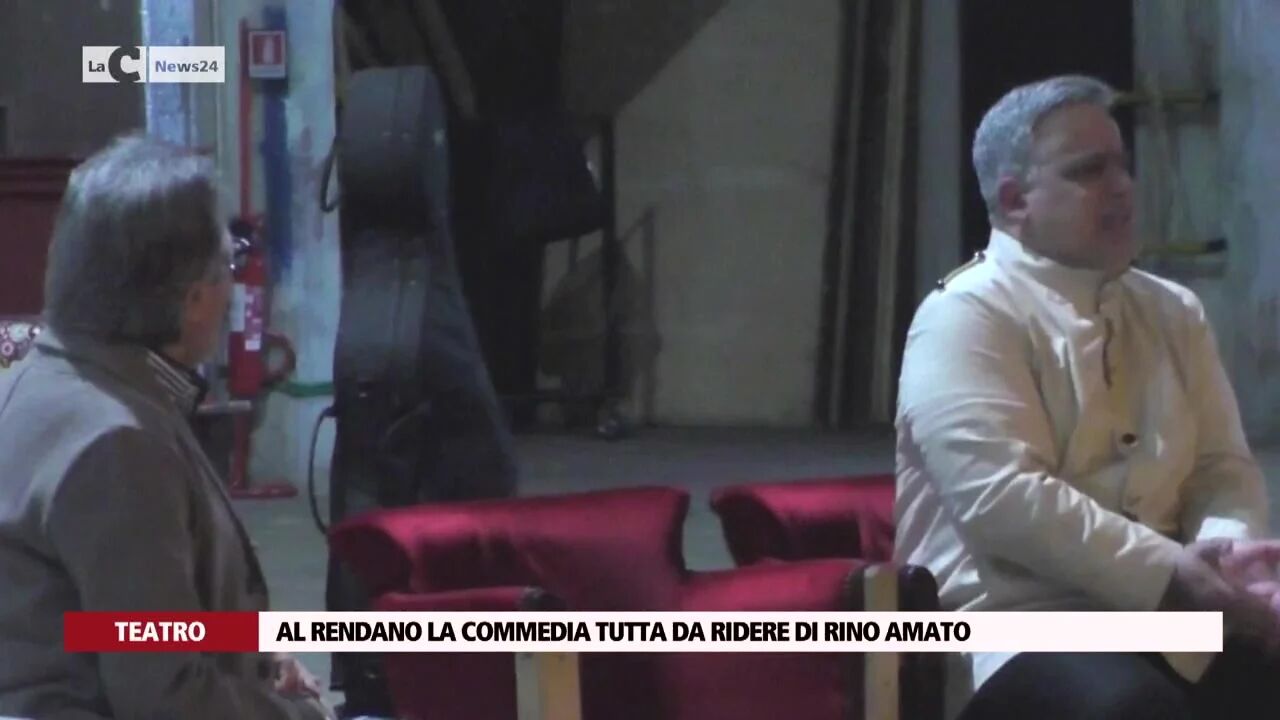 Al Rendano la commedia tutta da ridere di Rino Amato