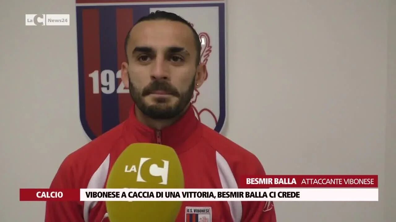 Vibonese a caccia di una vittoria, Besmir balla ci crede