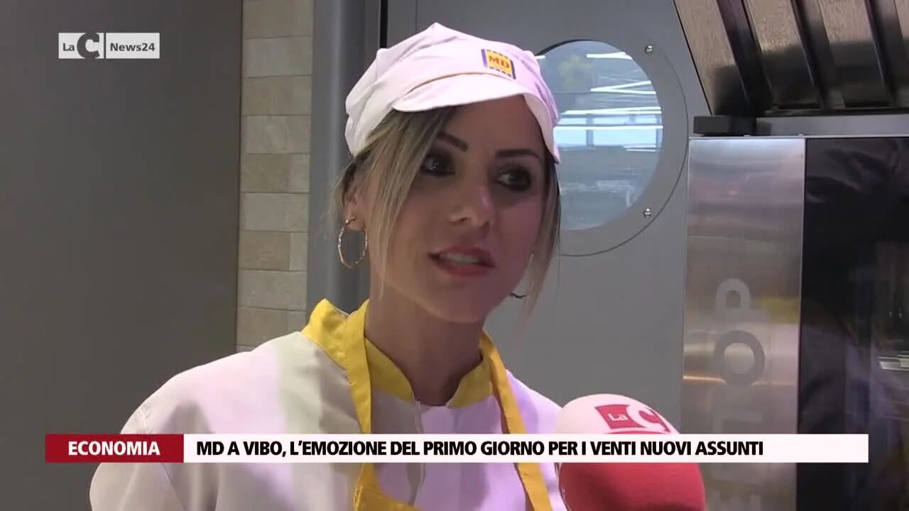 MD a Vibo, l’emozione del primo giorno per i venti nuovi assunti