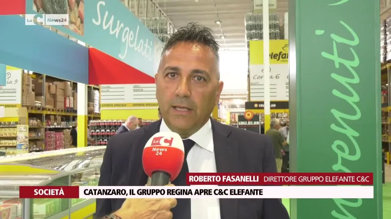 Catanzaro, il gruppo Regina apre C&C Elefante