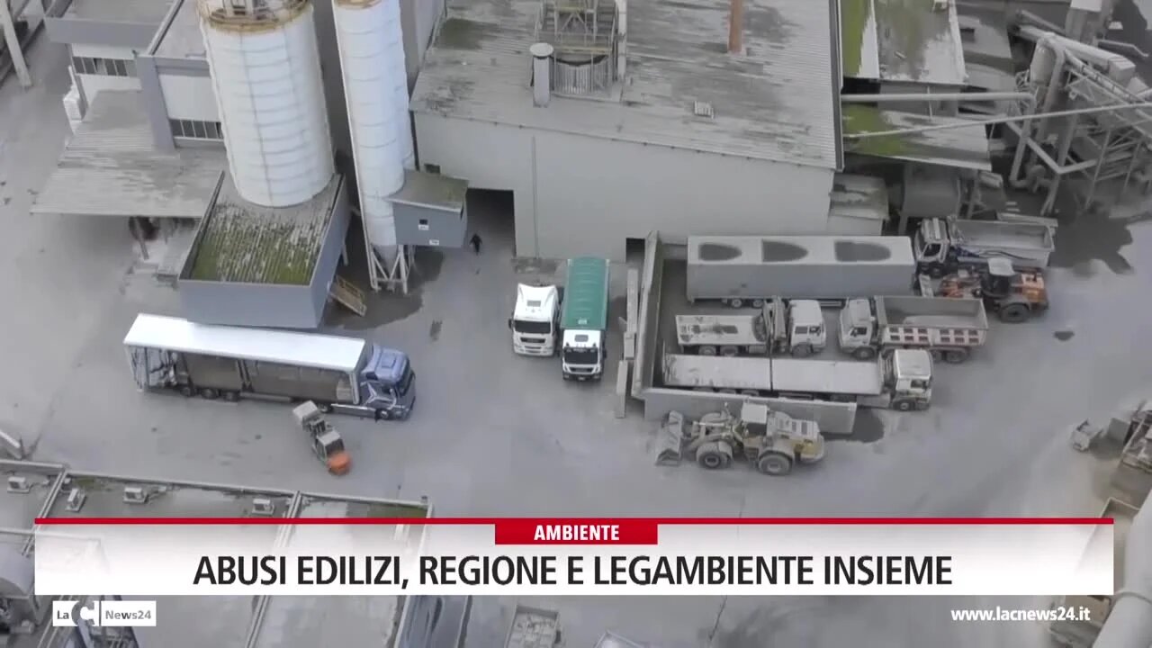 Abusi edilizi, Regione e Legambiente insieme