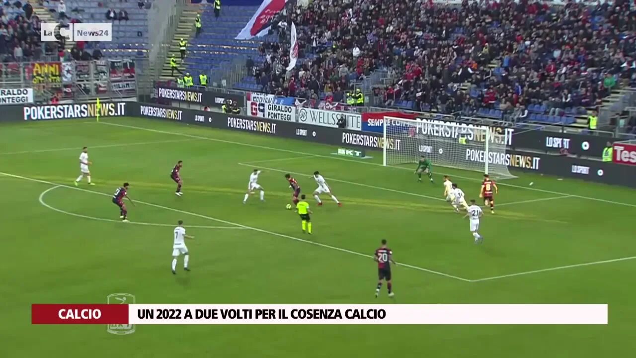 Un 2022 a due volti per il Cosenza Calcio