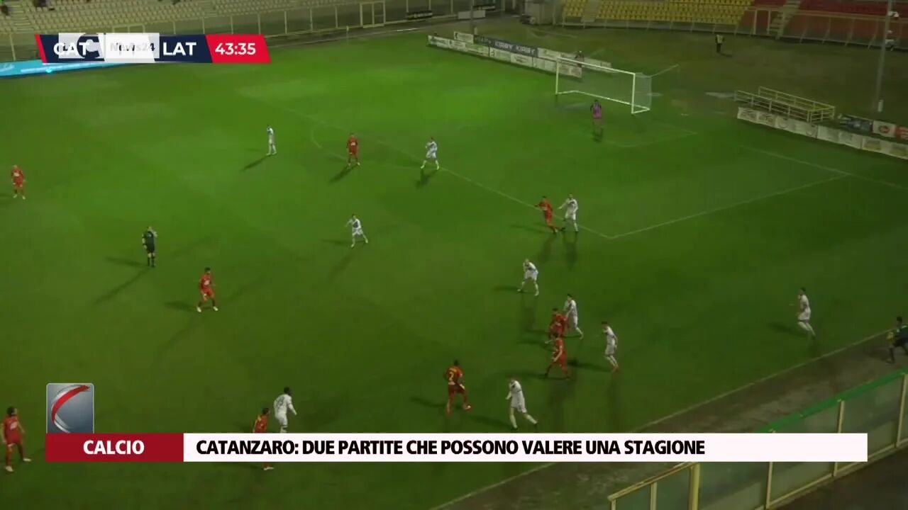 Catanzaro: due partite che possono valere una stagione
