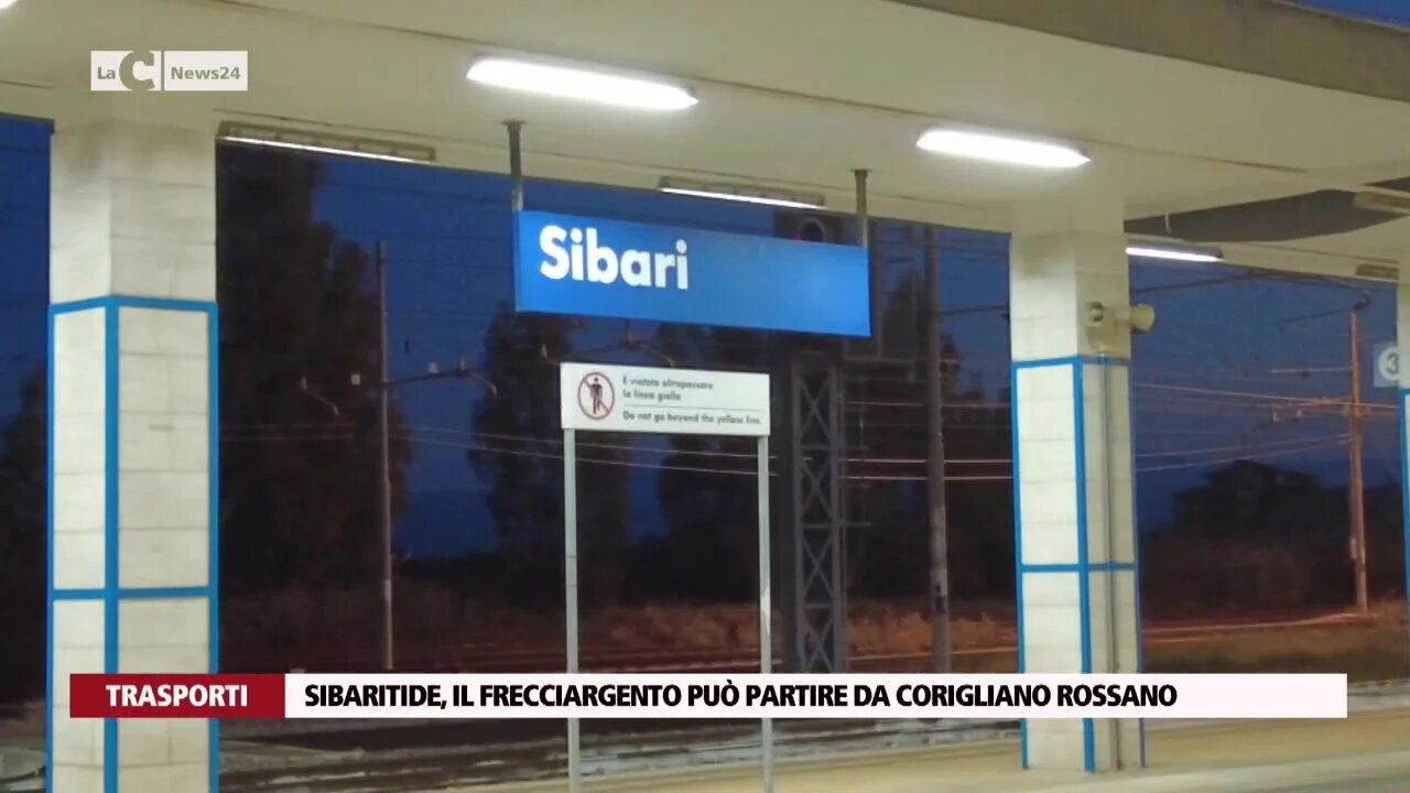 Sibaritide, il frecciargento può partire da Corigliano Rossano