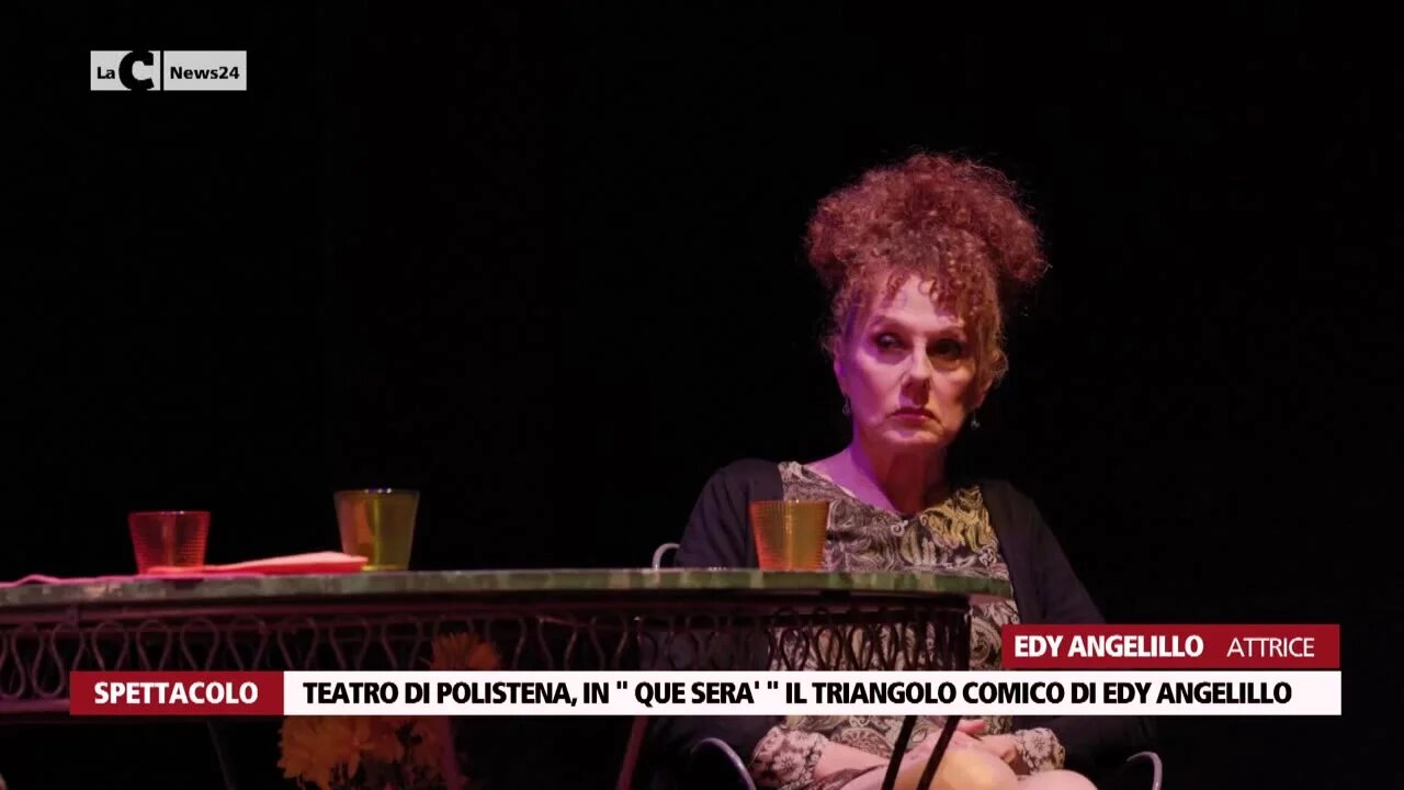 Teatro di Polistena, in \" Que Sera' \" il triangolo comico di Edy Angelillo