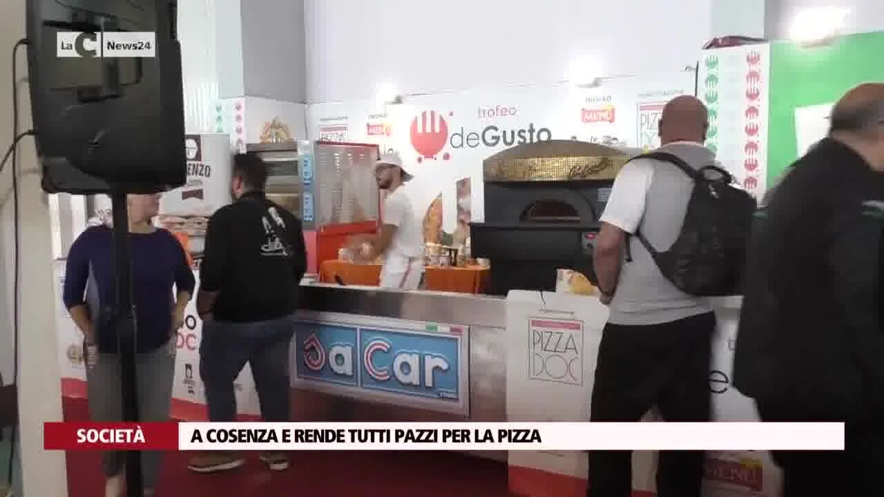 A Cosenza e Rende tutti pazzi per la pizza