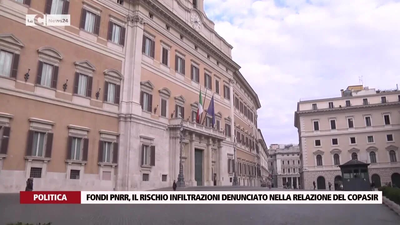 Fondi Pnrr, il rischio infiltrazioni denunciato nella relazione del Copasir