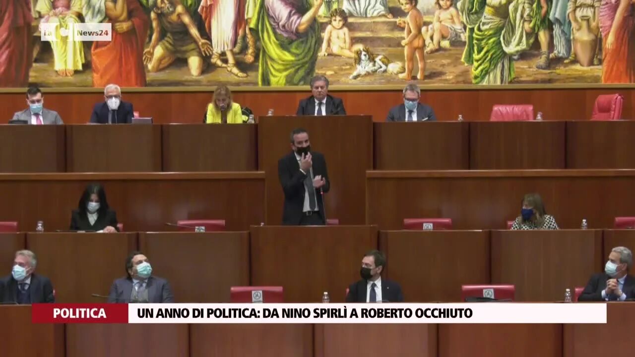 Un anno di politica: da Nino Spirlì a Roberto Occhiuto