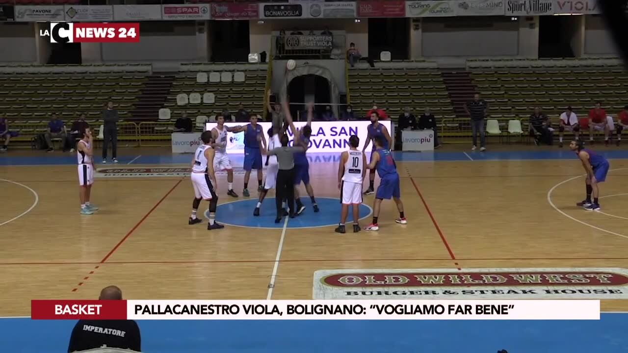 Pallacanestro Viola, Bolignano: “Vogliamo far bene”