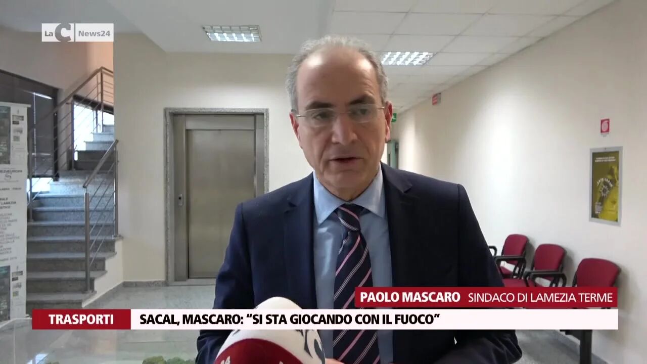 Sacal, Mascaro: “Si sta giocando con il fuoco”
