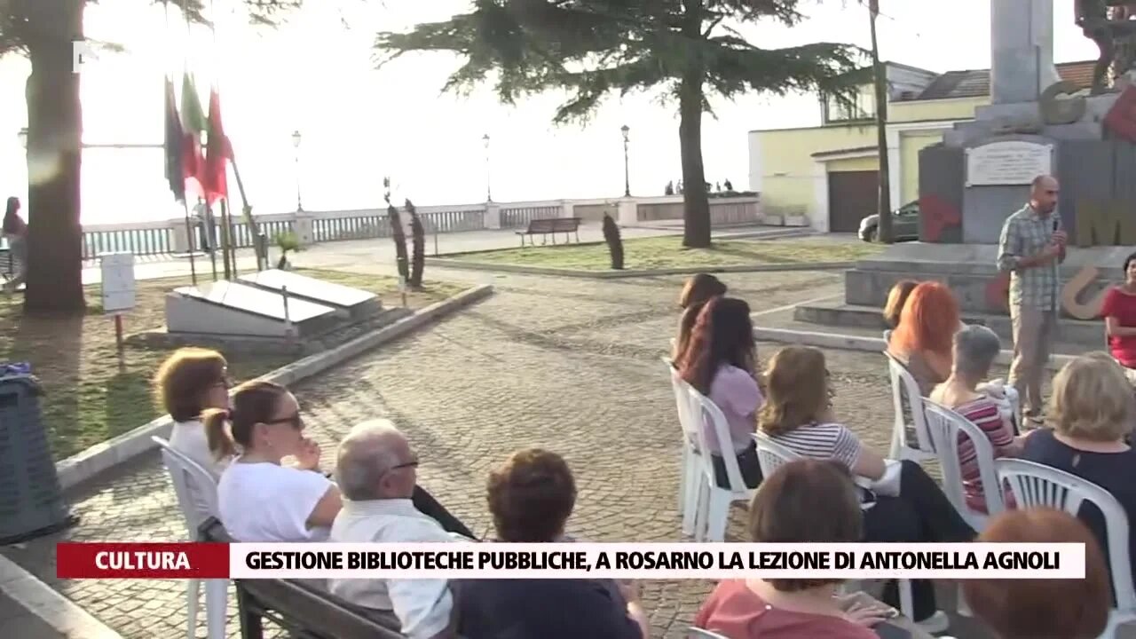 Gestione biblioteche pubbliche, a Rosarno la lezione di Antonella Agnoli