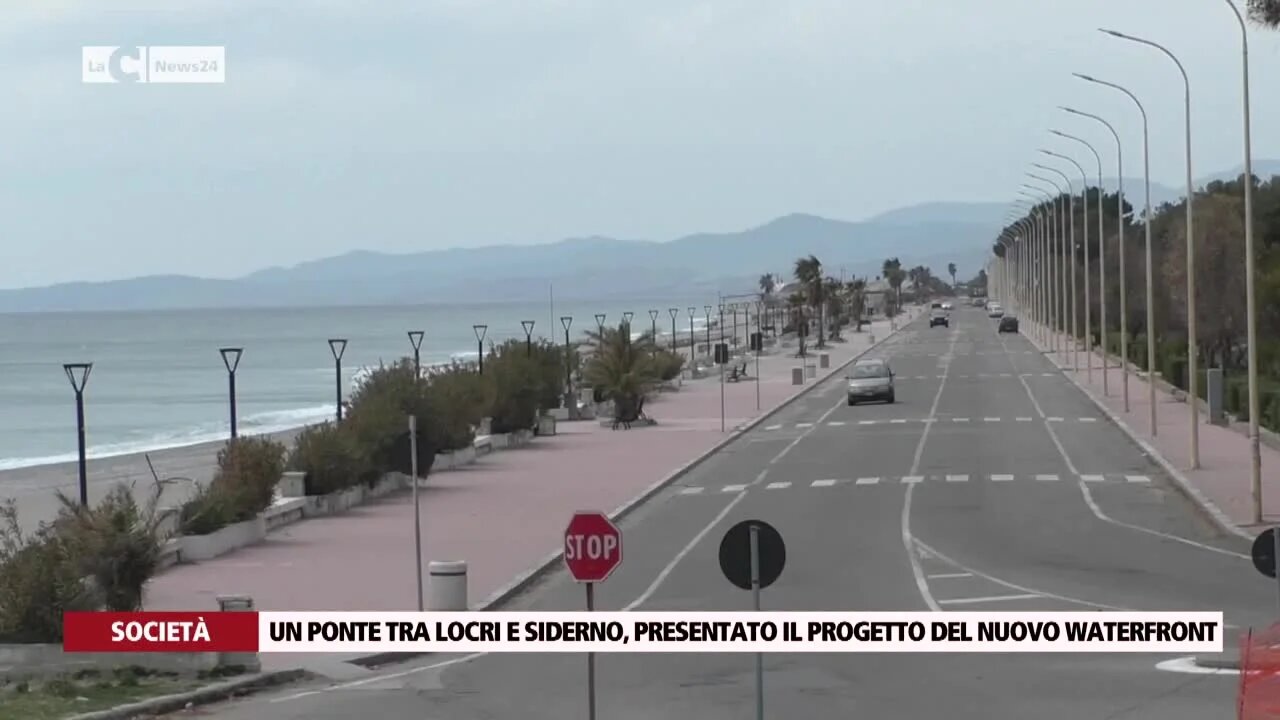 Un ponte tra Locri e Siderno, presentato il progetto del nuovo Waterfront