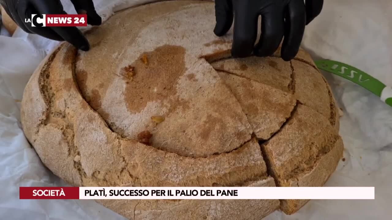 Platì, successo per il palio del pane