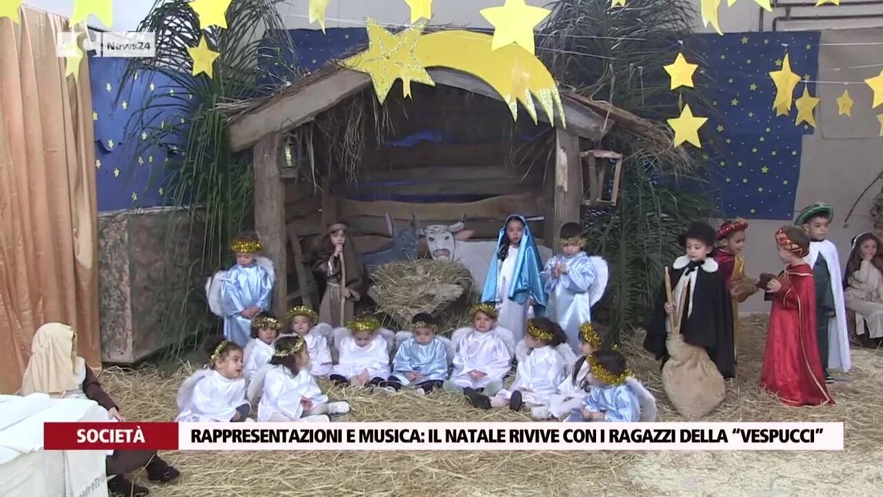 Rappresentazioni e musica il Natale rivive con i ragazzi della “Vespucci”