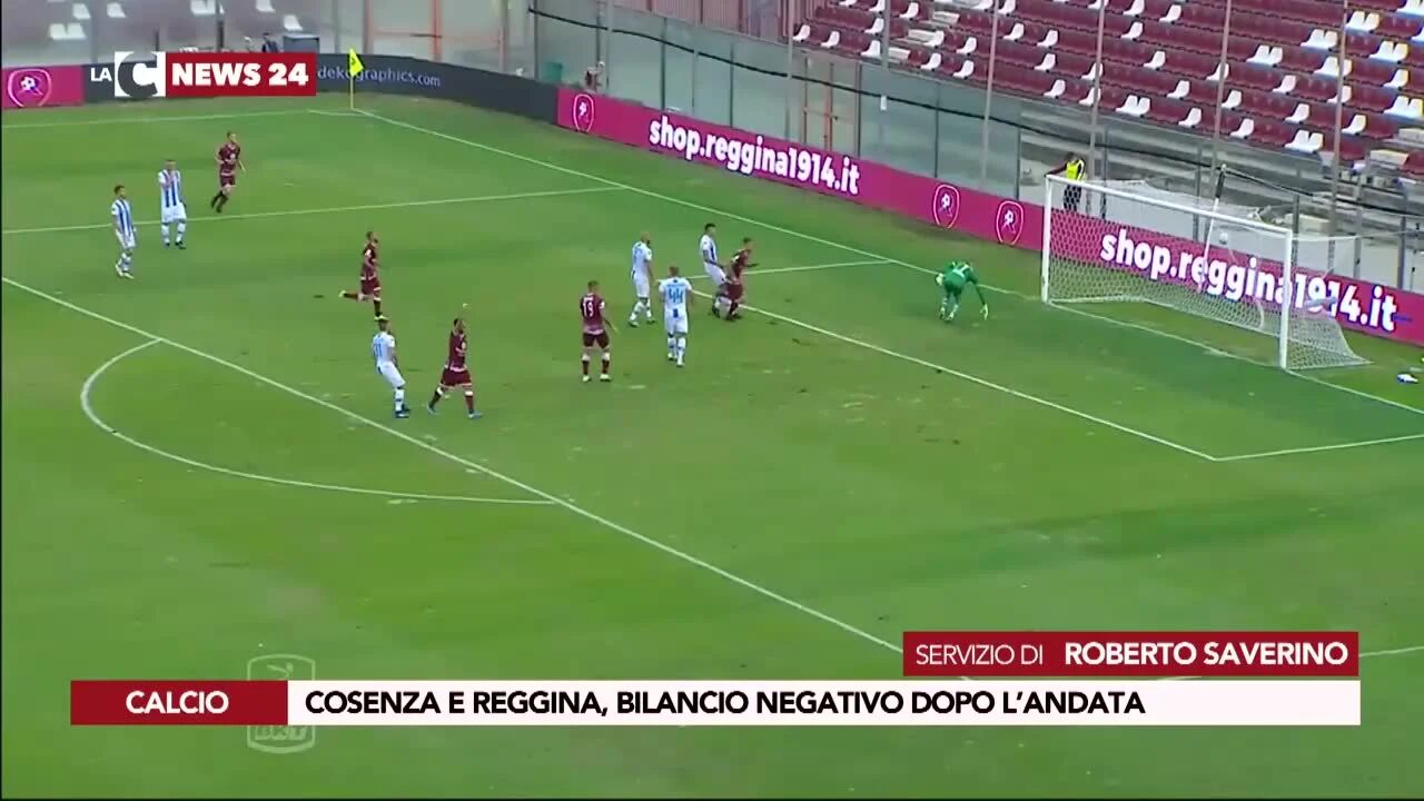 Cosenza e Reggina, bilancio negativo dopo l’andata