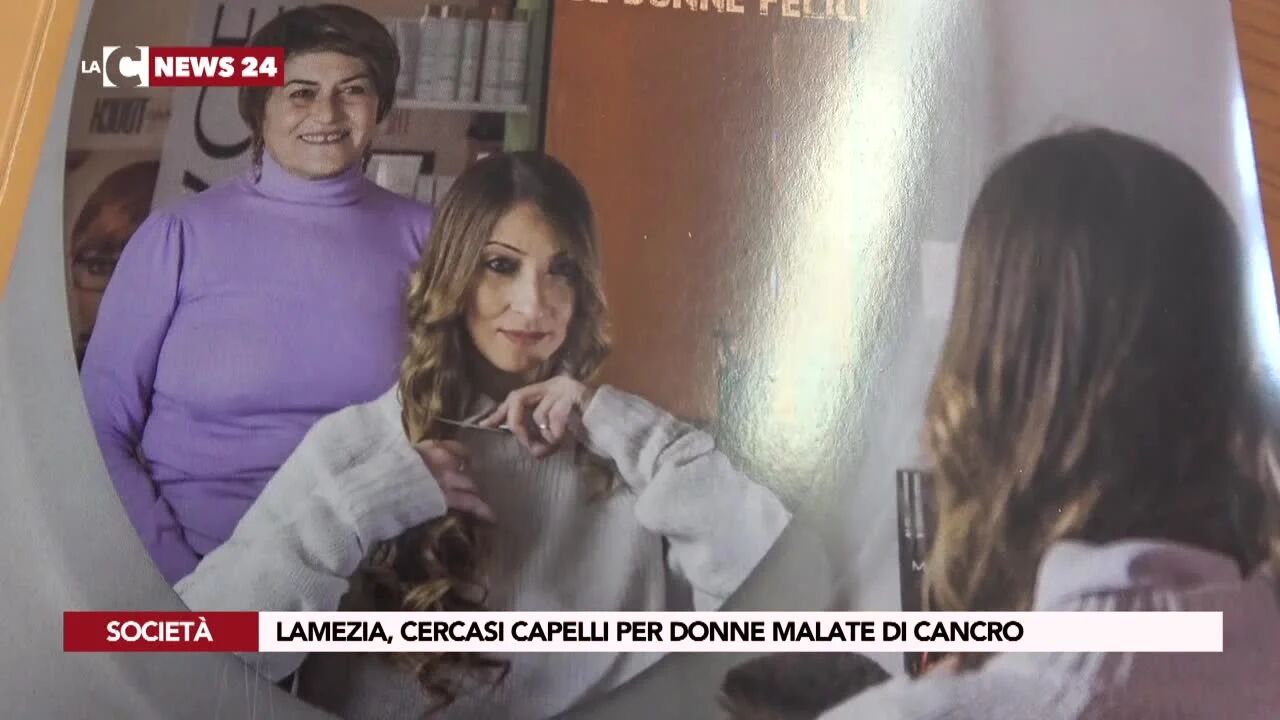 Lamezia, cercasi capelli per donne malate di cancro