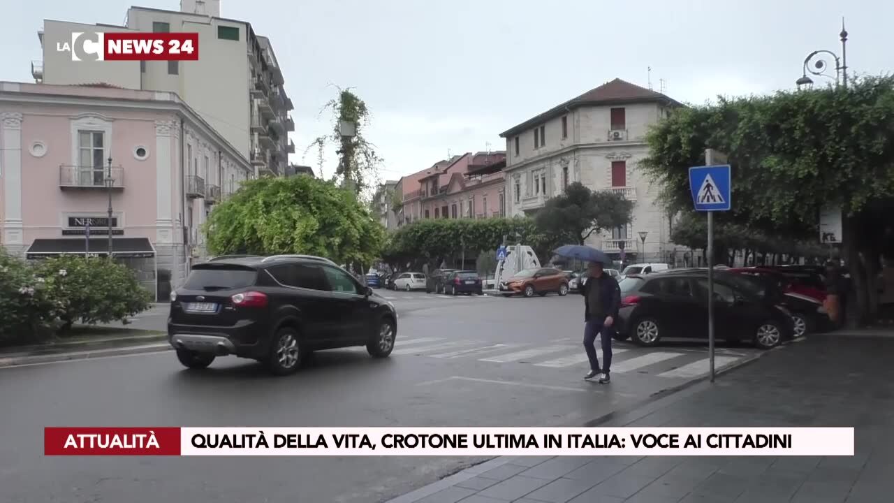 Qualità della vita, Crotone ultima in Italia: voce ai cittadini