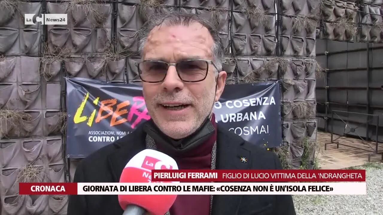 Giornata di libera contro le mafie: «Cosenza non è un'isola felice»