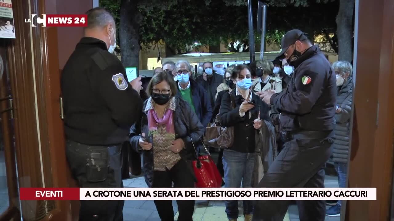 A Crotone una serata del prestigioso Premio Letterario Caccuri