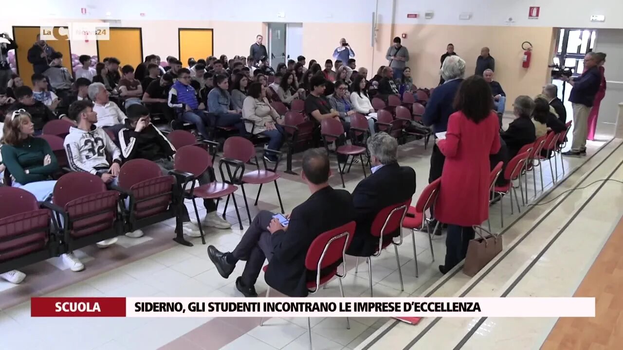 Siderno, gli studenti incontrano le imprese d’eccellenza