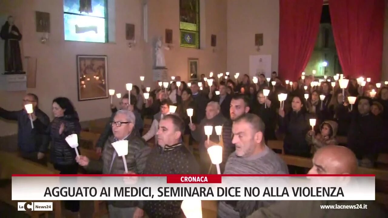 Agguato ai medici, Seminara dice no alla violenza