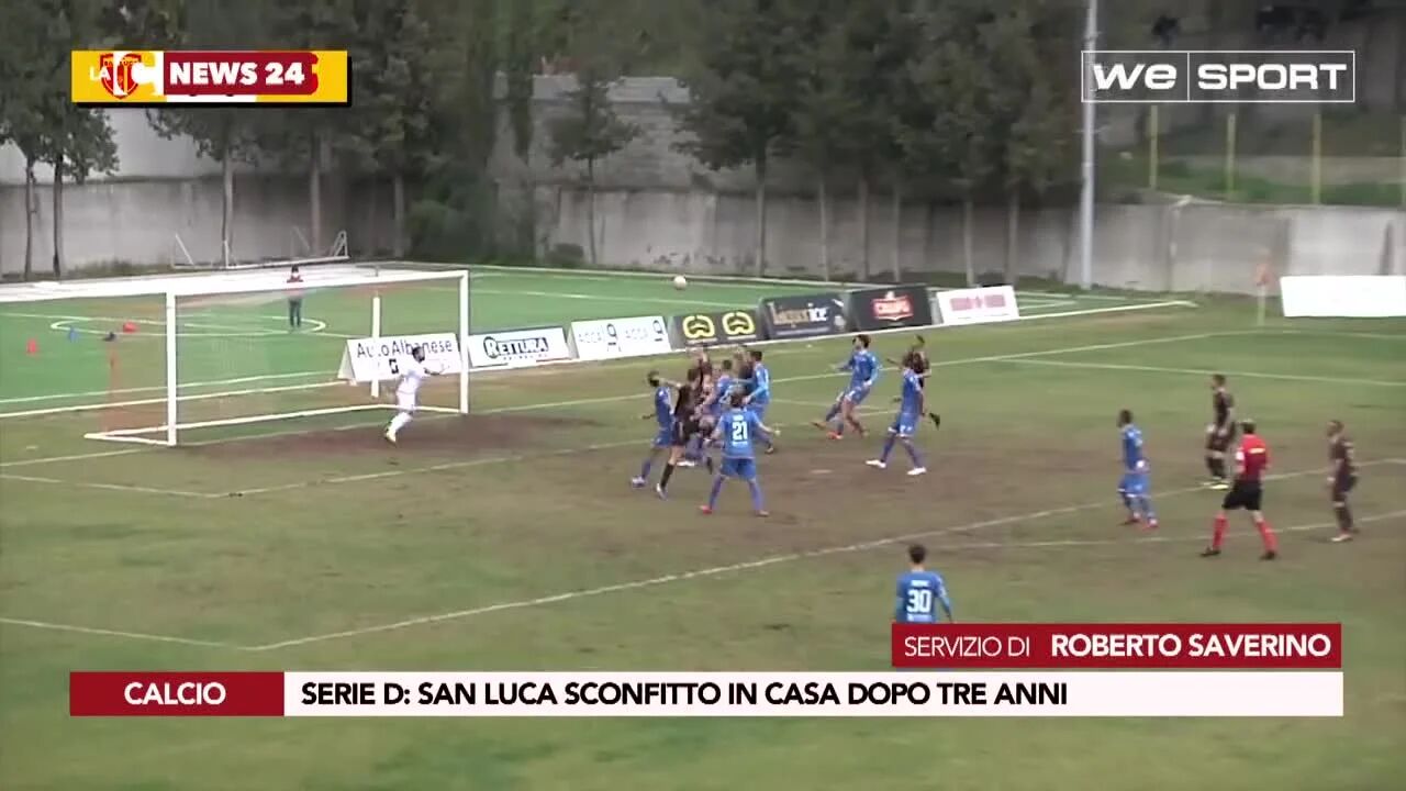 Serie D: San Luca sconfitto in casa dopo tre anni