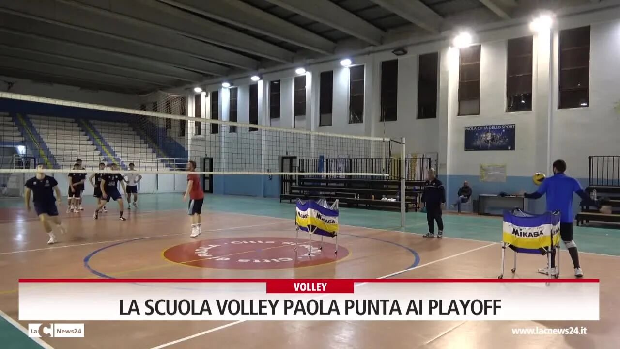La scuola Volley Paola punta ai playoff