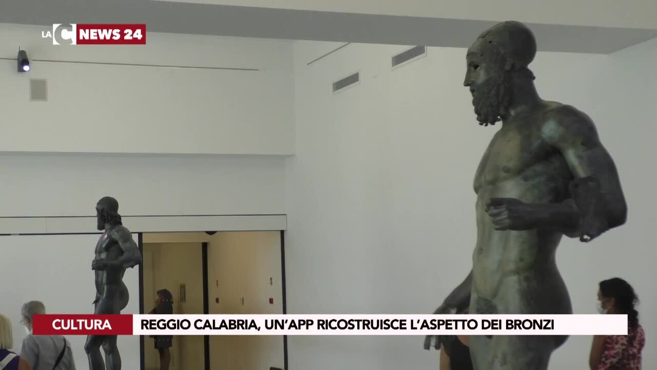 Reggio Calabria, un’app ricostruisce l’aspetto dei Bronzi di Riace