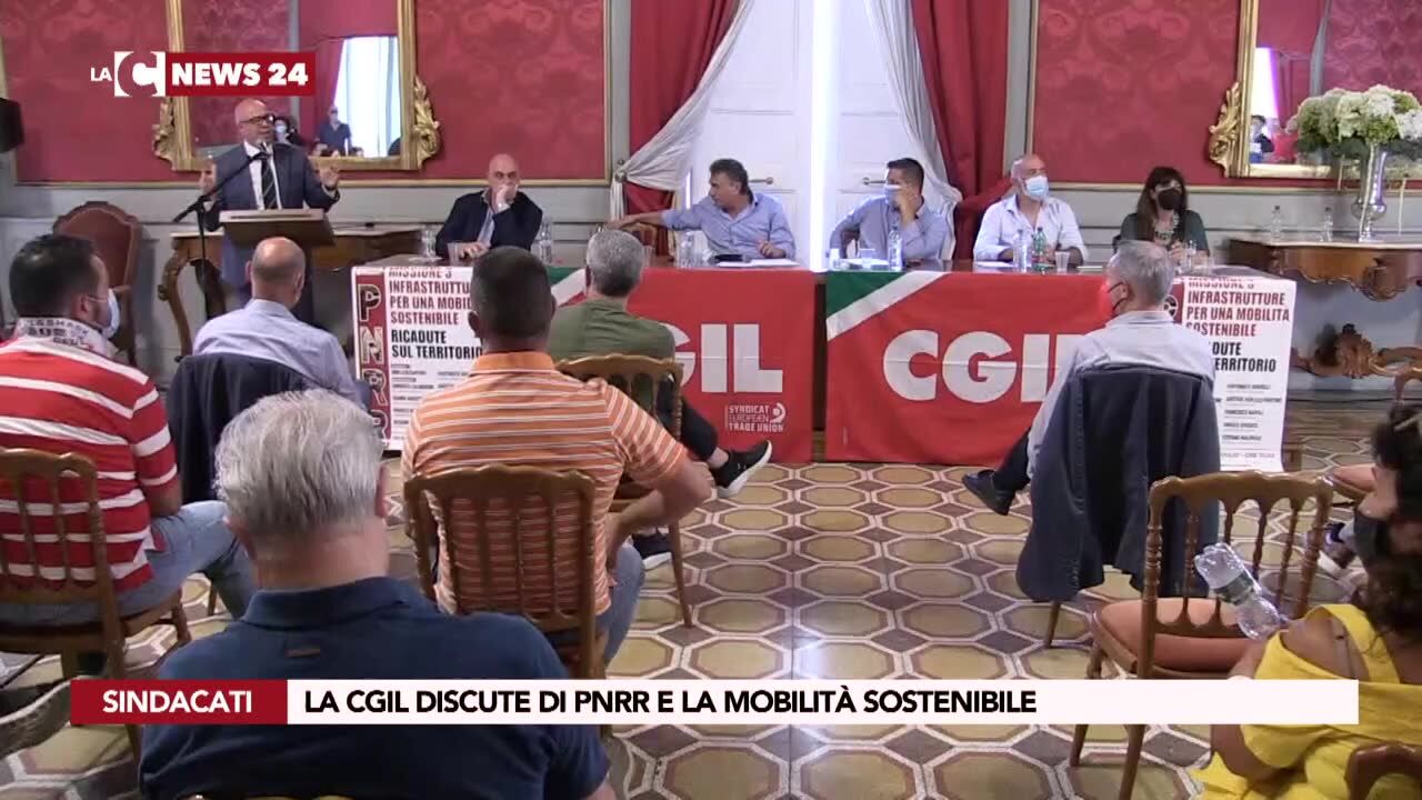 La Cgil discute di Pnrr e la mobilità sostenibile