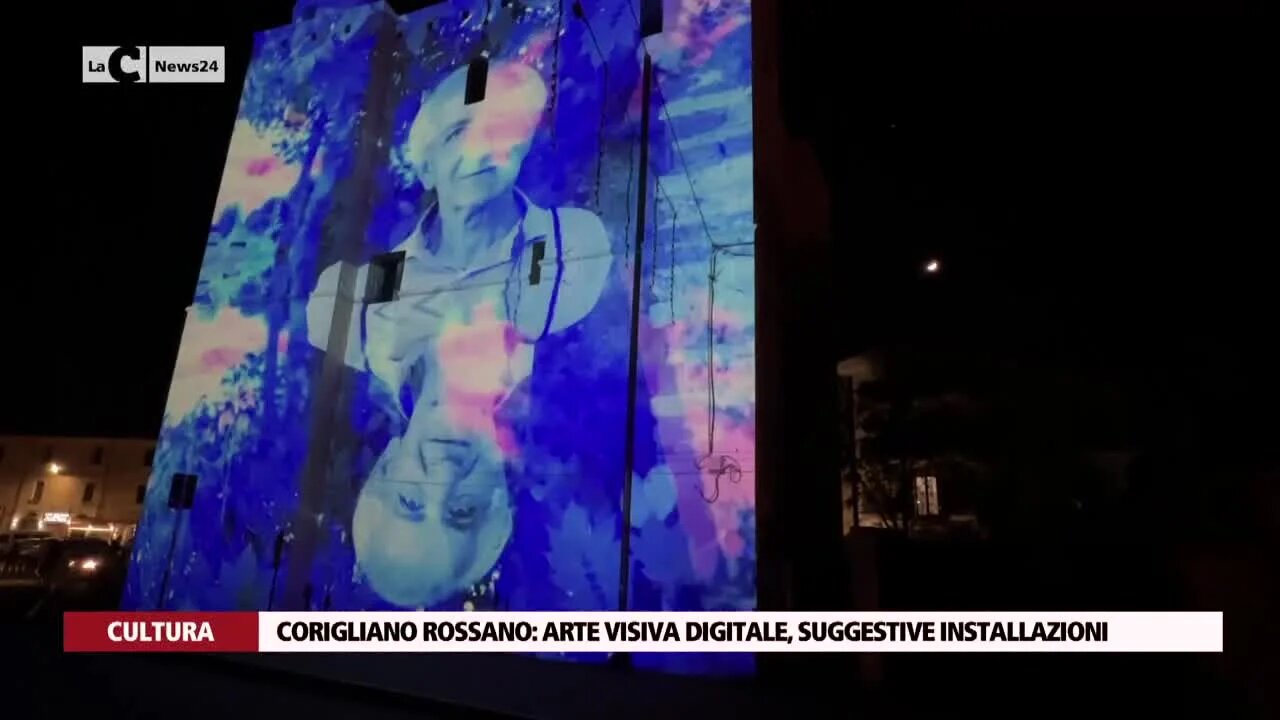 Corigliano Rossano: arte visiva digitale, suggestive installazioni