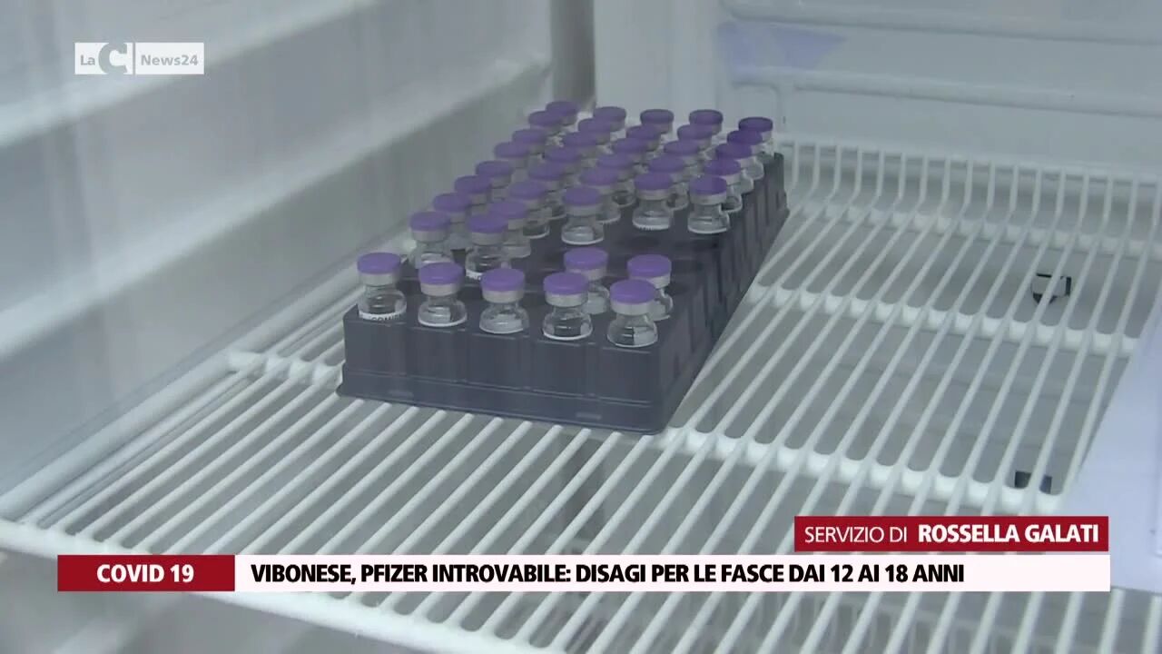 Vibonese, Pfizer introvabile: disagi per le fasce dai 12 ai 18 anni