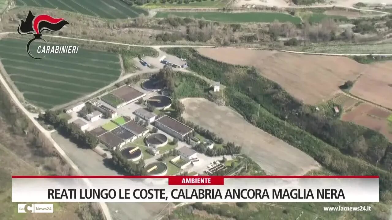 Reati lungo le coste, Calabria ancora maglia nera