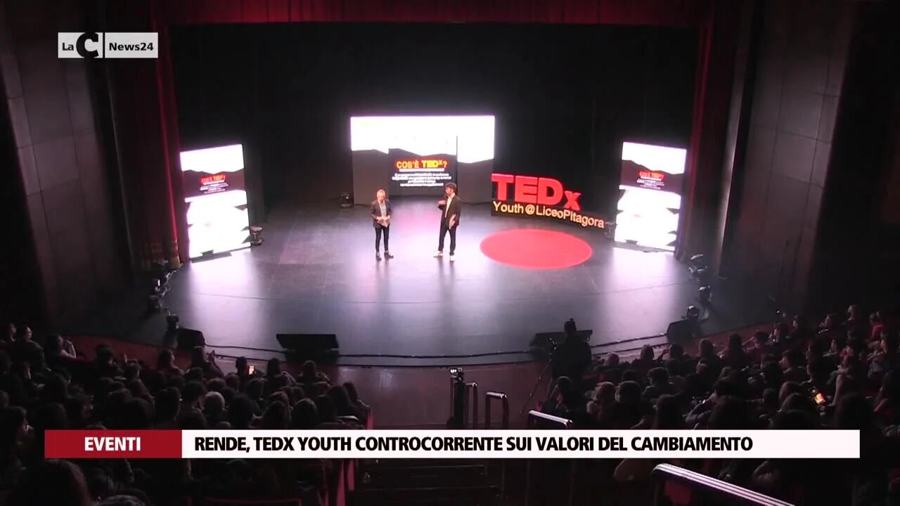 Rende, Tedx Youth controcorrente sui valori del cambiamento