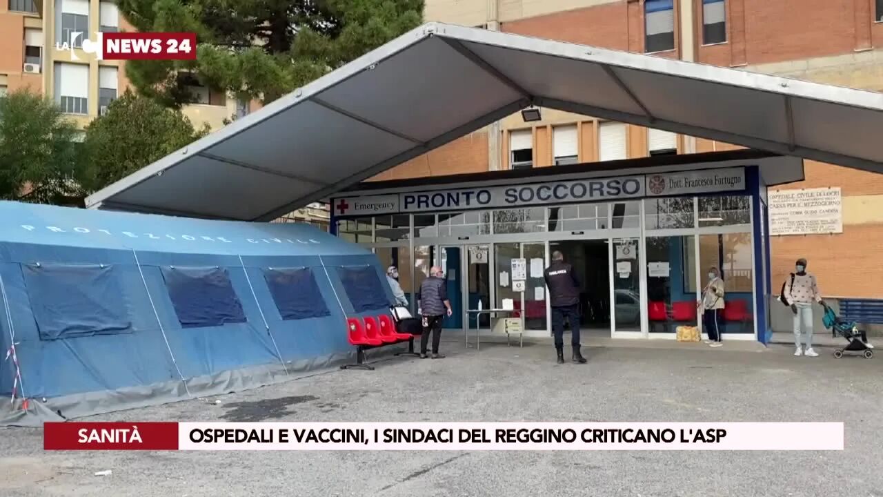 Ospedali e vaccini, i sindaci del reggino criticano l'Asp