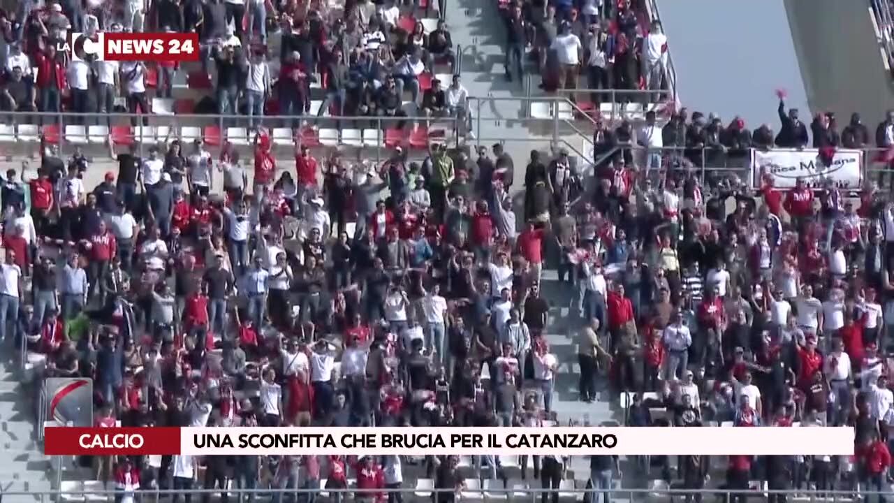 Una sconfitta che brucia per il Catanzaro