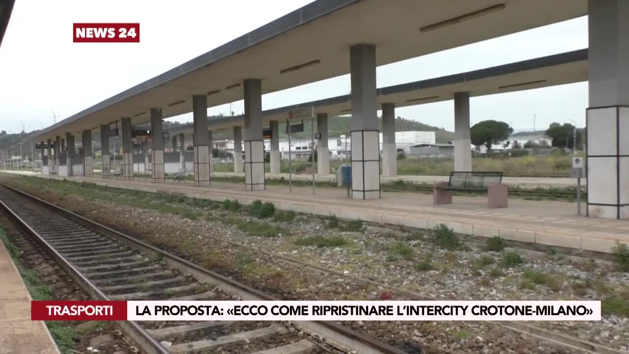 La proposta: «Ecco come ripristinare l’Intercity Crotone-Milano»