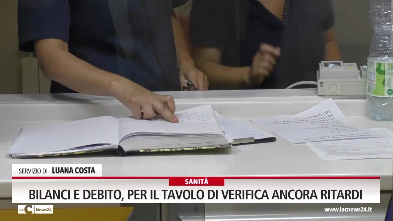 Bilanci e debito, per il tavolo di verifica ancora ritardi