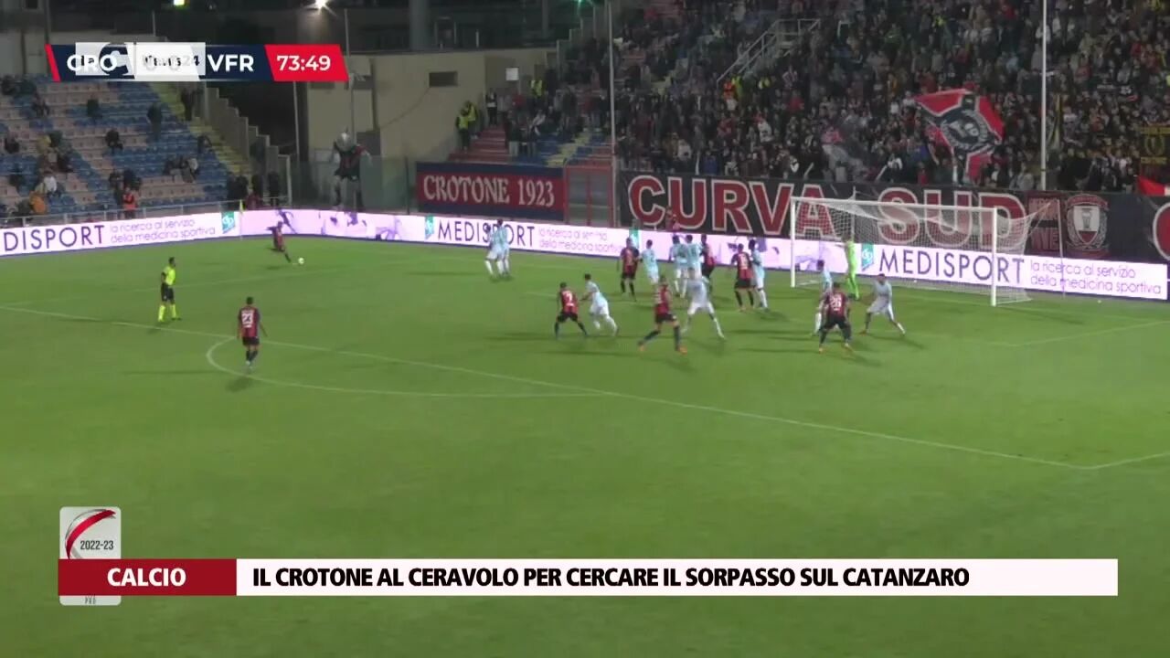 Il Crotone al Ceravolo per cercare il sorpasso sul Catanzaro