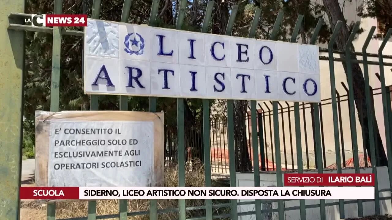 Siderno, liceo artistico non sicuro. Disposta la chiusura