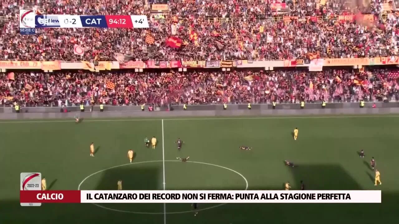 Il Catanzaro dei record non si ferma: punta alla stagione perfetta