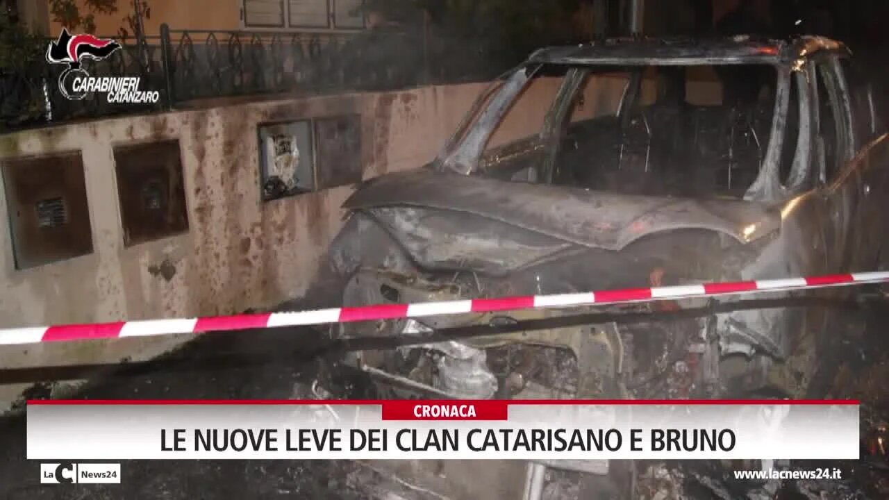 Le nuove leve dei clan Catarisano e Bruno