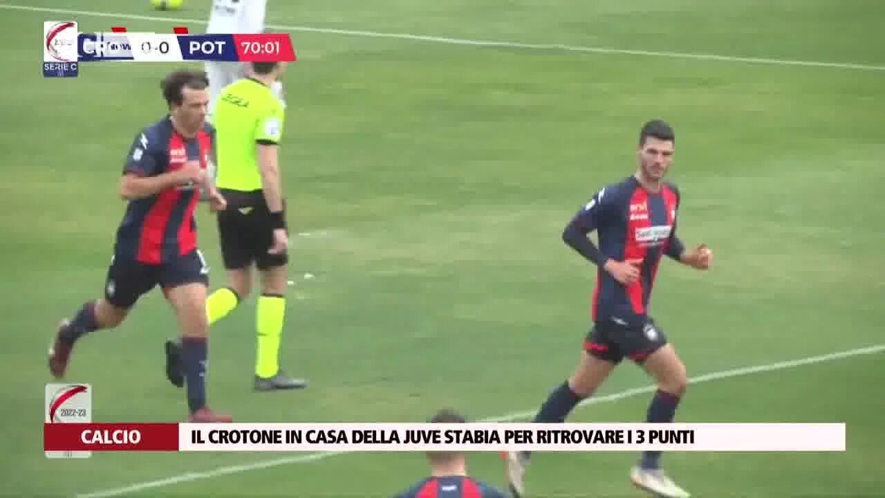 Il Crotone in casa della Juve Stabia per ritrovare i 3 punti