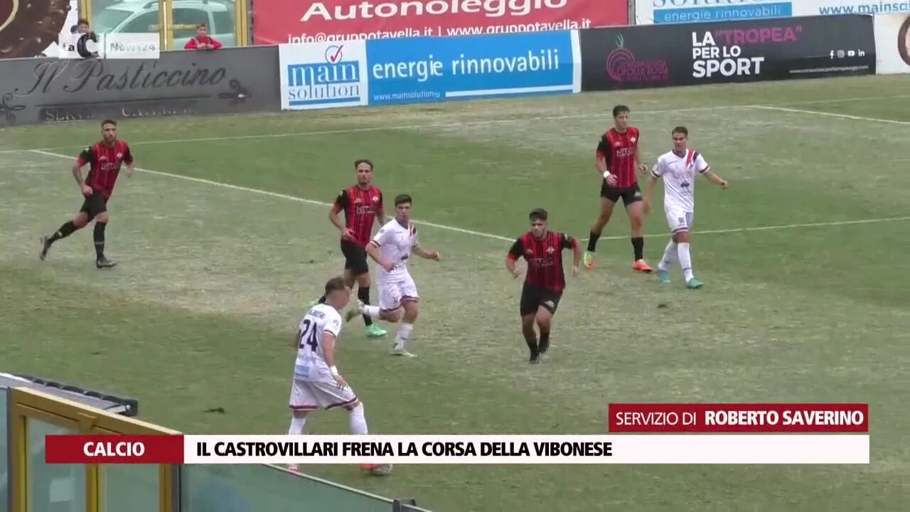 Il Castrovillari frena la corsa della Vibonese