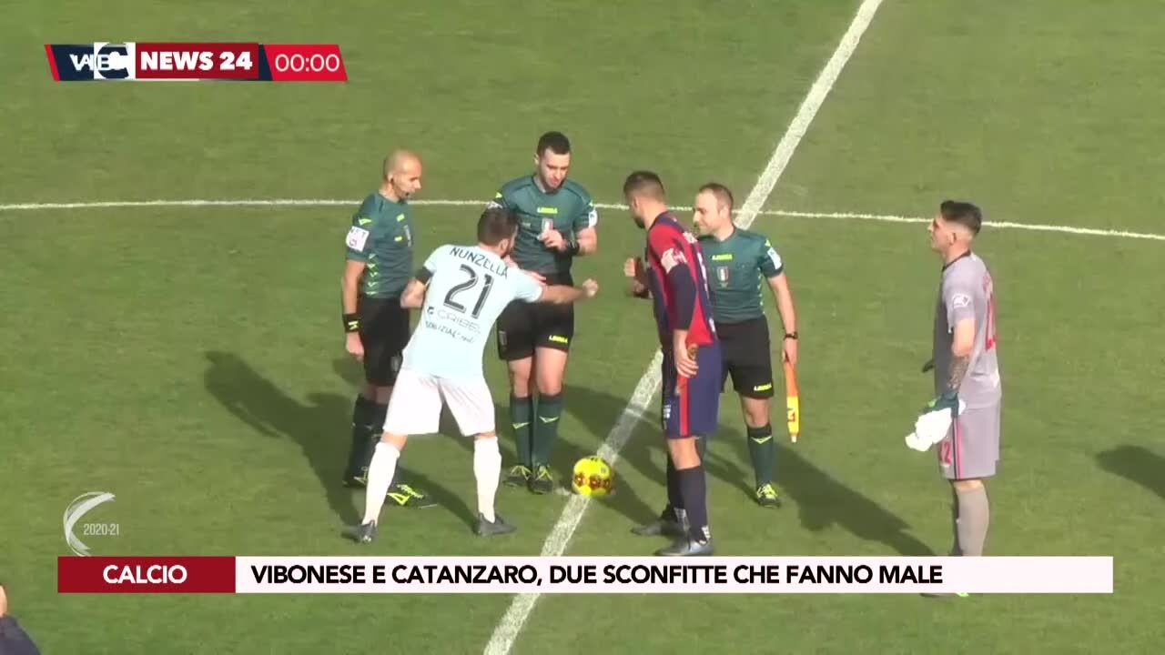 Vibonese e Catanzaro, due sconfitte che fanno male