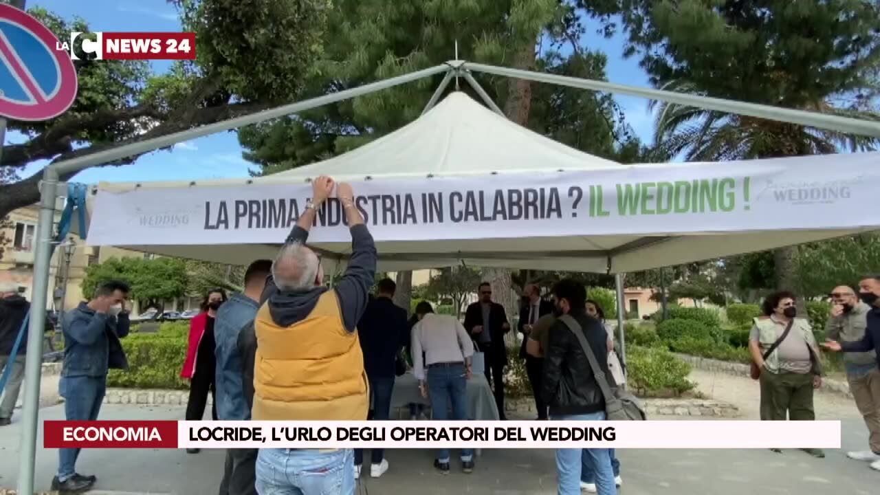 Locride, l’urlo degli operatori del wedding