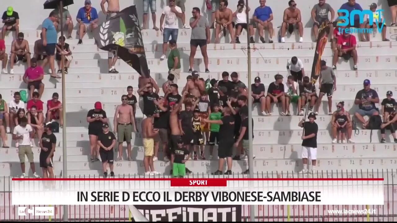In serie D ecco il derby Vibonese-Sambiase