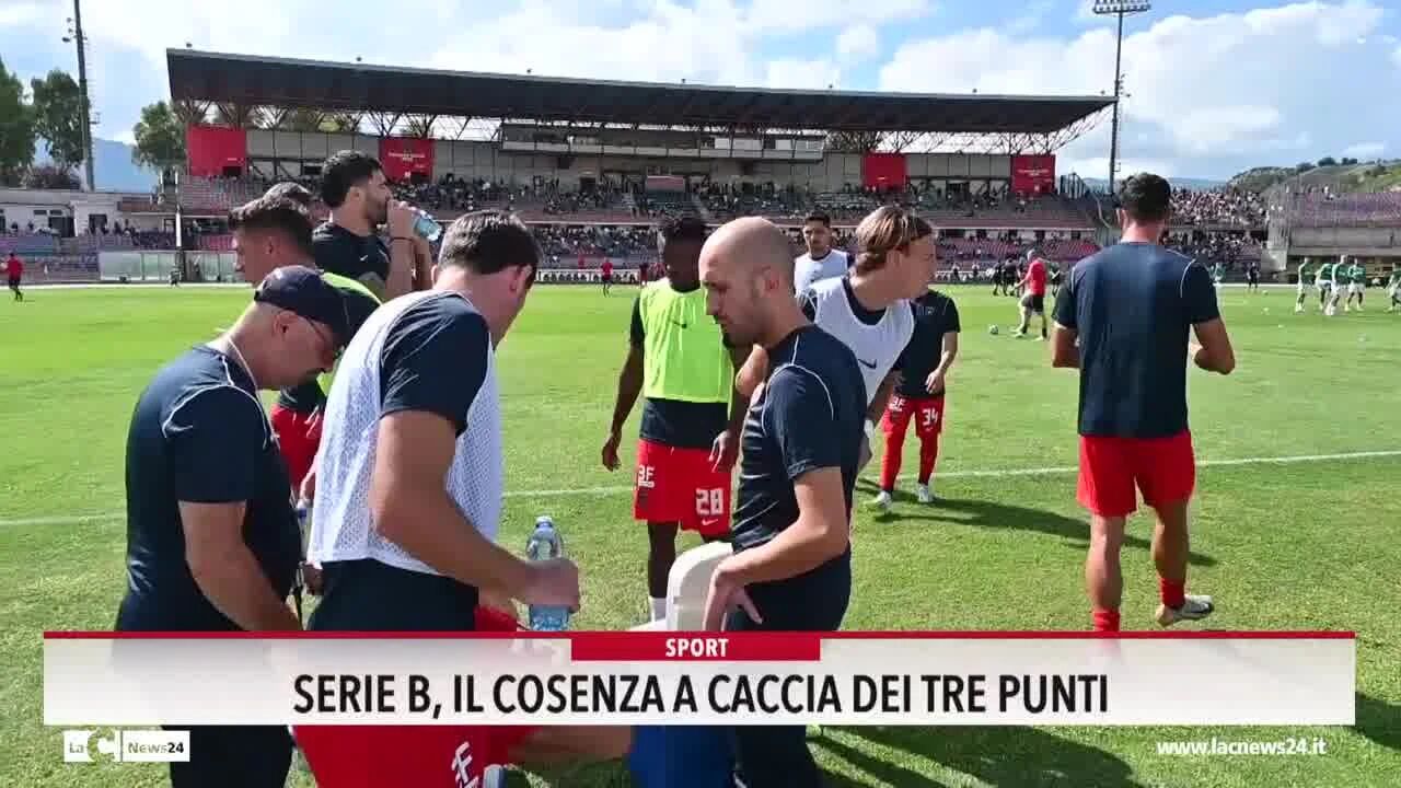 Serie B, il Cosenza a caccia dei tre punti