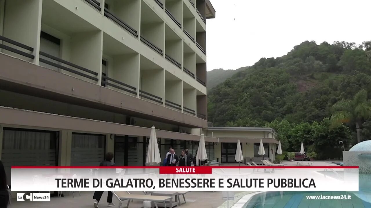 Terme di Galatro, benessere e salute pubblica